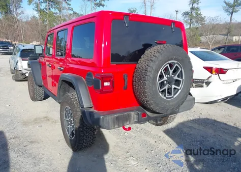 2025 Jeep Wrangler 4-Door Rubicon 4X4 from USA, damaged, VIN 1C4PJXFN6SW573735